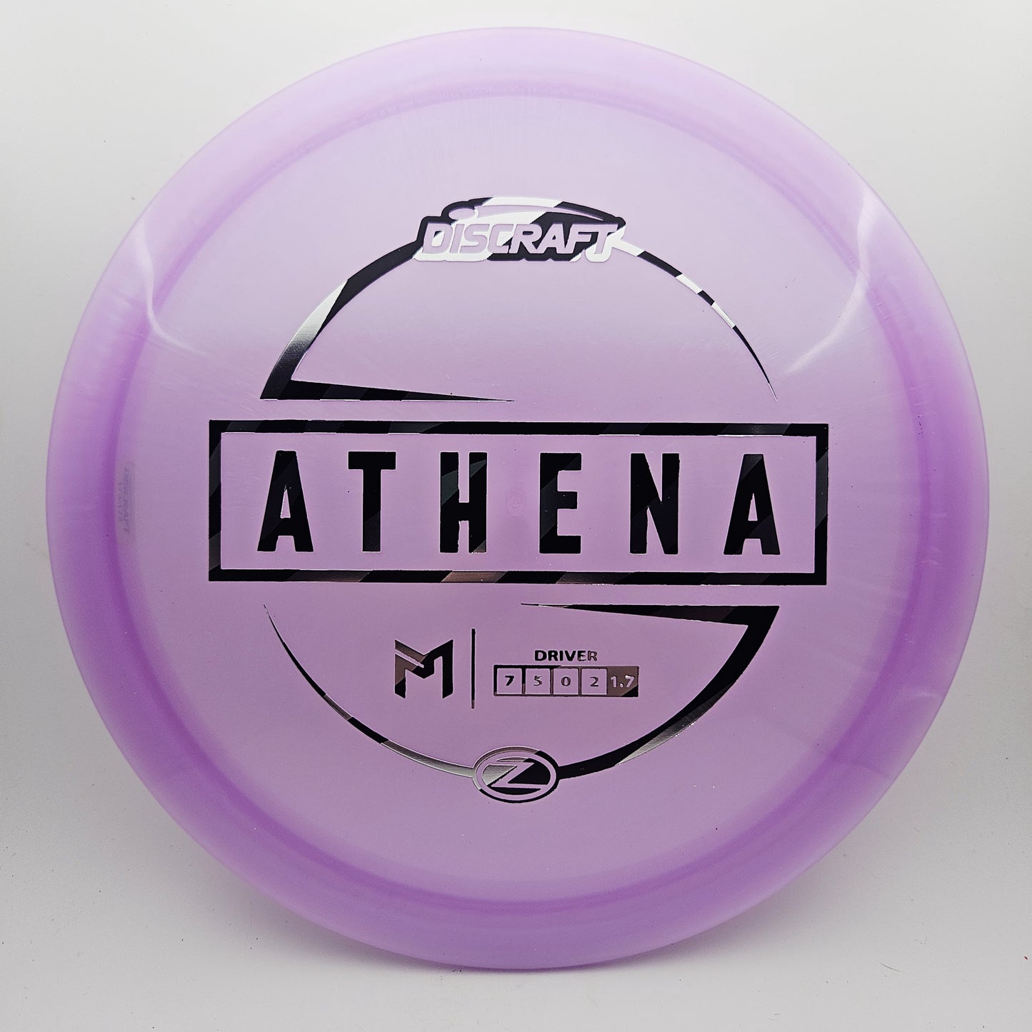 #14153 173-174g Purple Z Athena