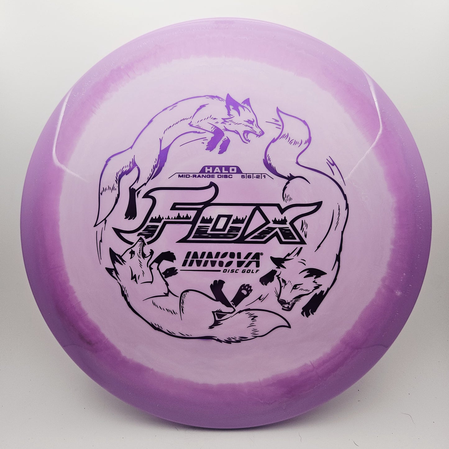 #16728 174g Purple / White Halo Star Fox