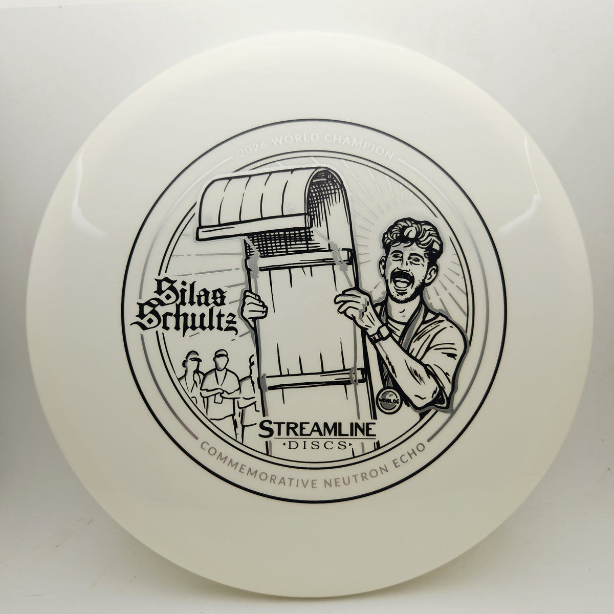 #21089 177g White, Silas Schultz World Champion Neutron Echo - Silas Schultz World Champion