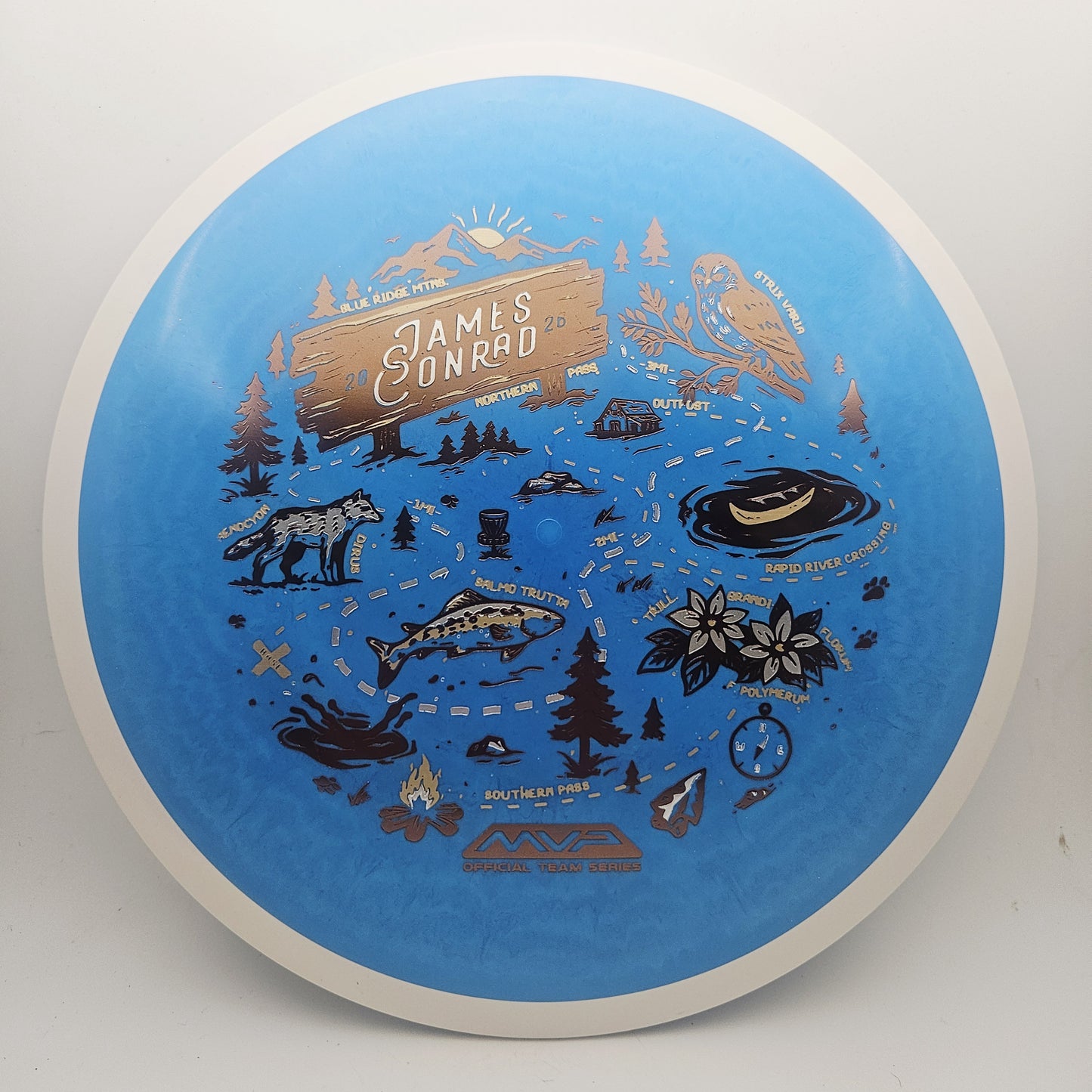 #18827 157g Blue, James Conrad Team Series Fission Trail - James Conrad Team Series