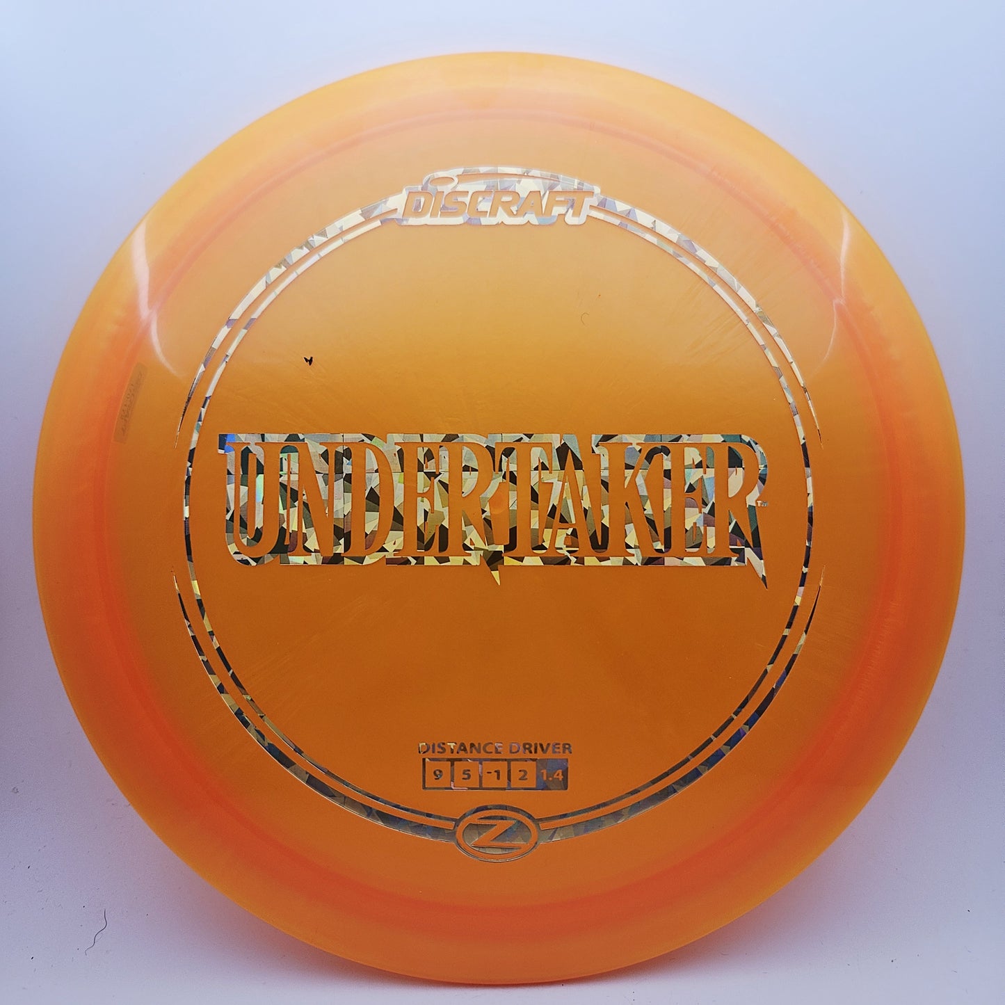 #13147 170-172g Orange Z Undertaker