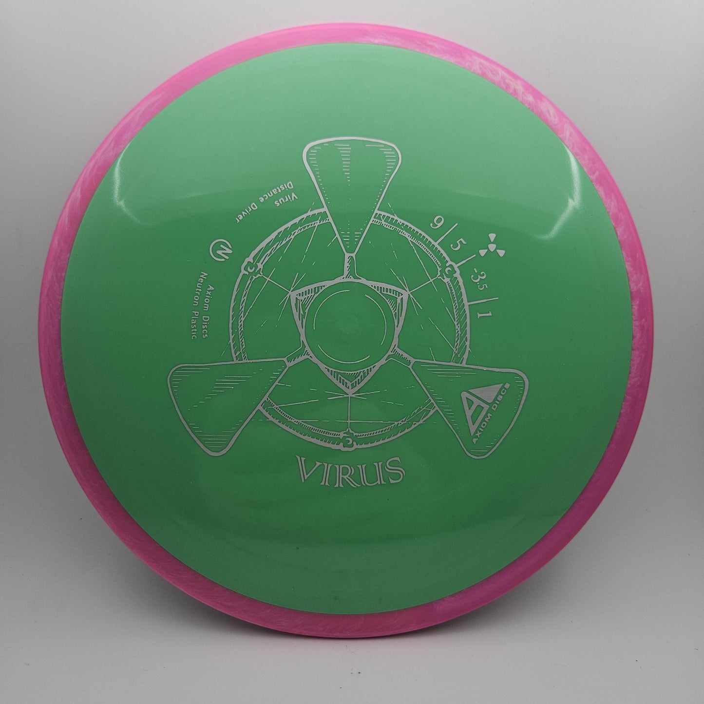 #6010 163g Green / Pink Neutron Virus