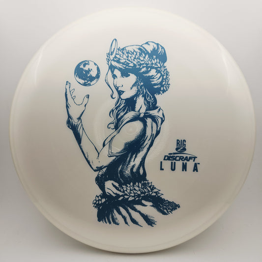 #12806 173-174g White Big Z Luna