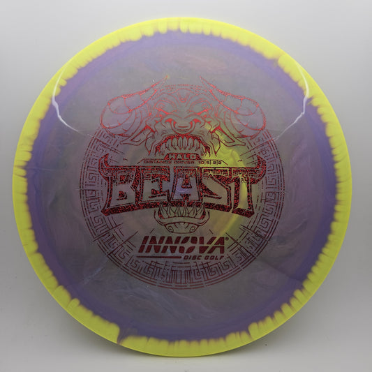 #9440 170g Purple / Yellow Halo Star Beast