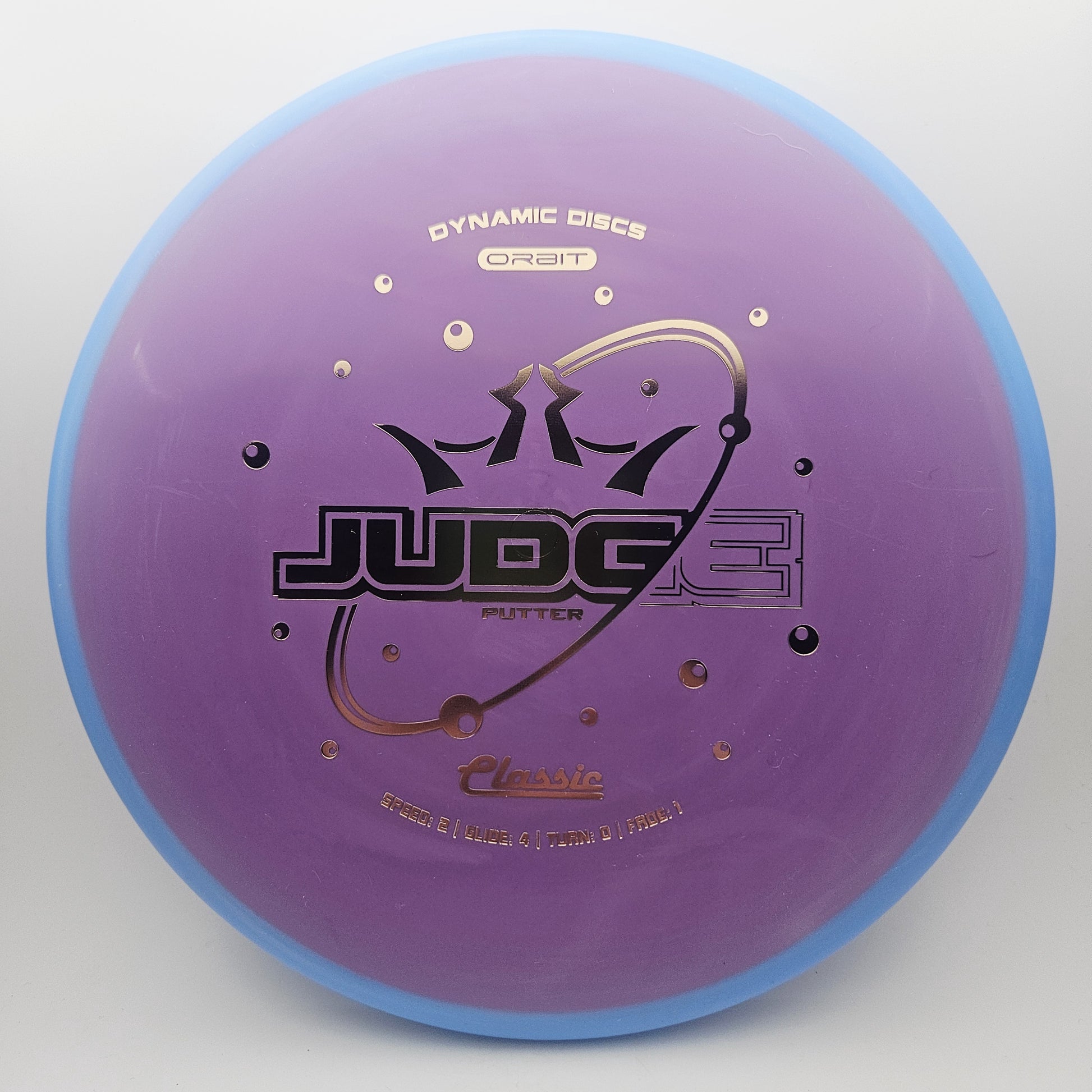 #17412 174g Purple / Blue Classic Orbit Judge