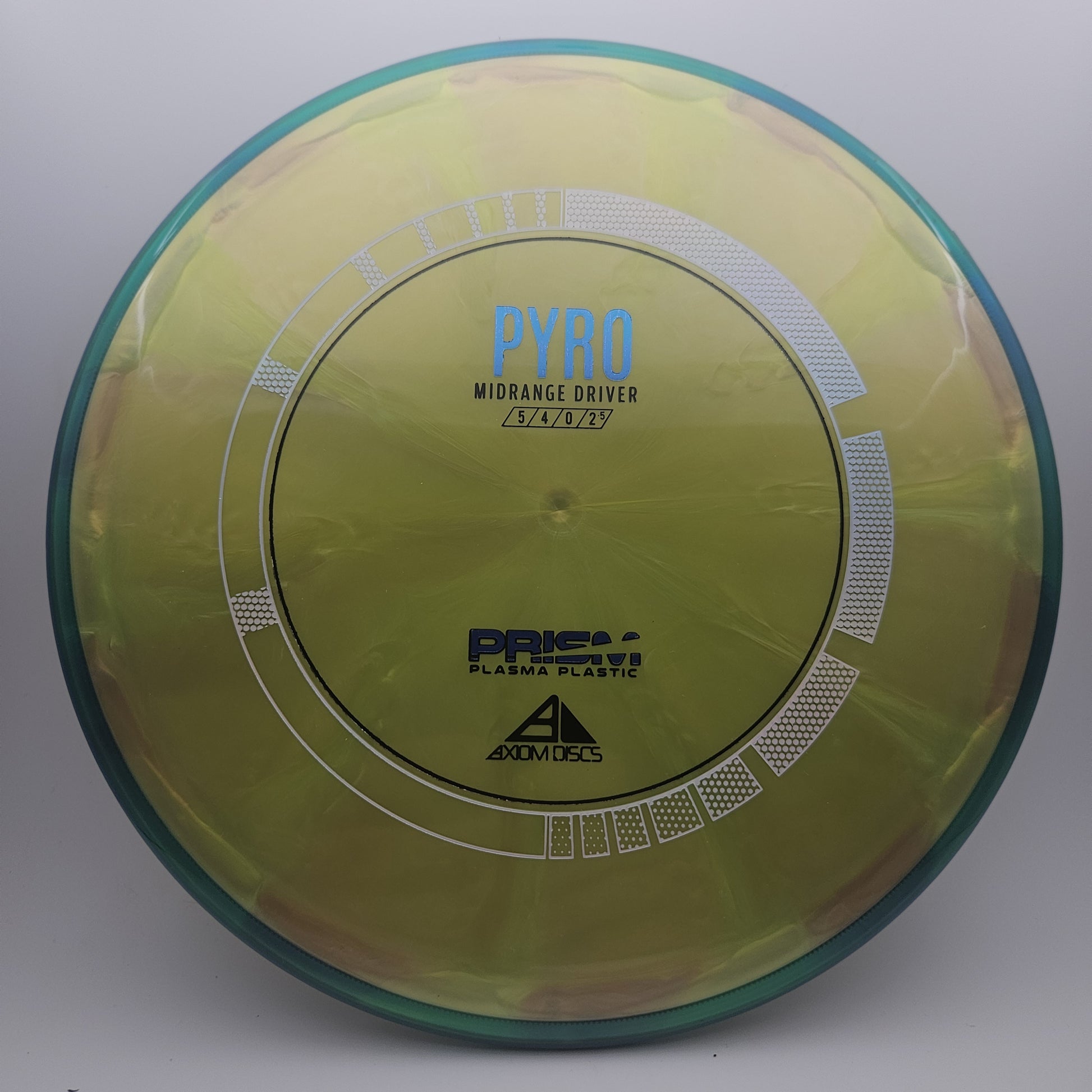 #7894 175g Yellow / Teal Prism Plasma Pyro