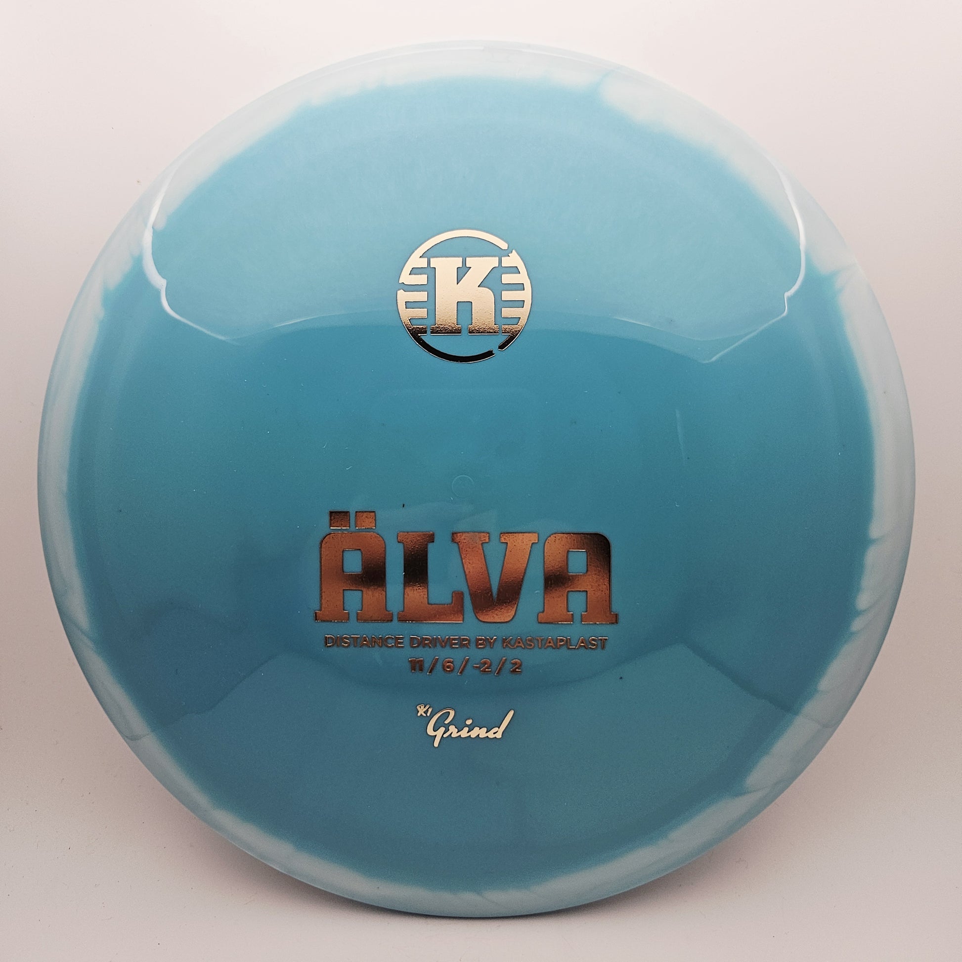 #13832 172g Blue / White K1 Grind Alva