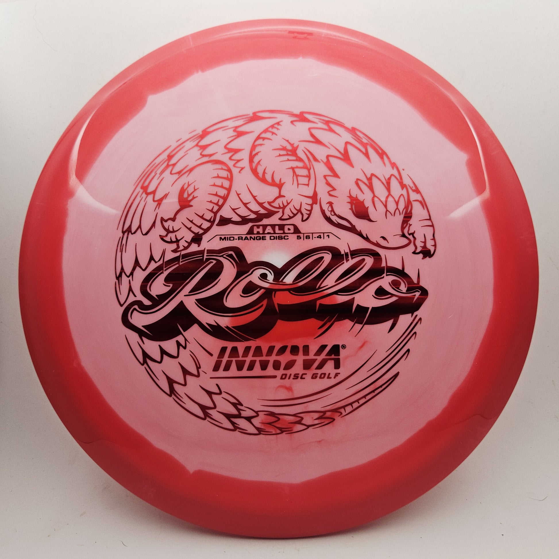 #19642 165g White / Red Halo Star Rollo