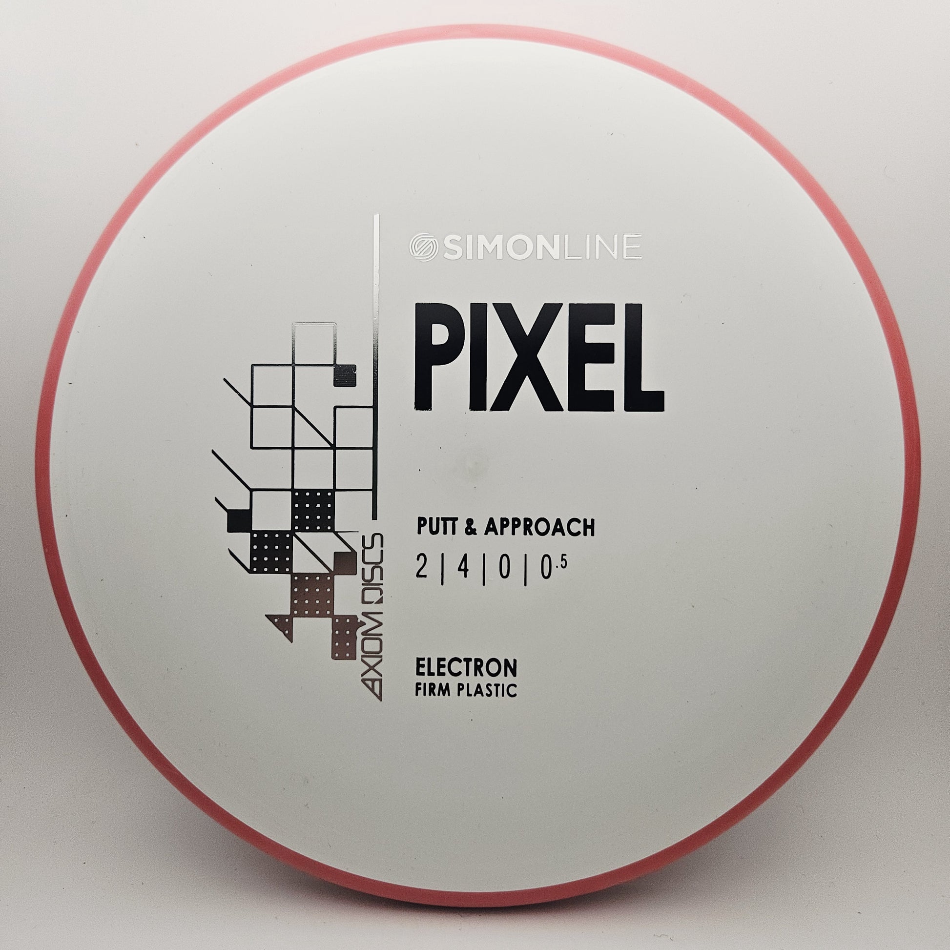 #16916 175g White / Red Electron Firm Pixel