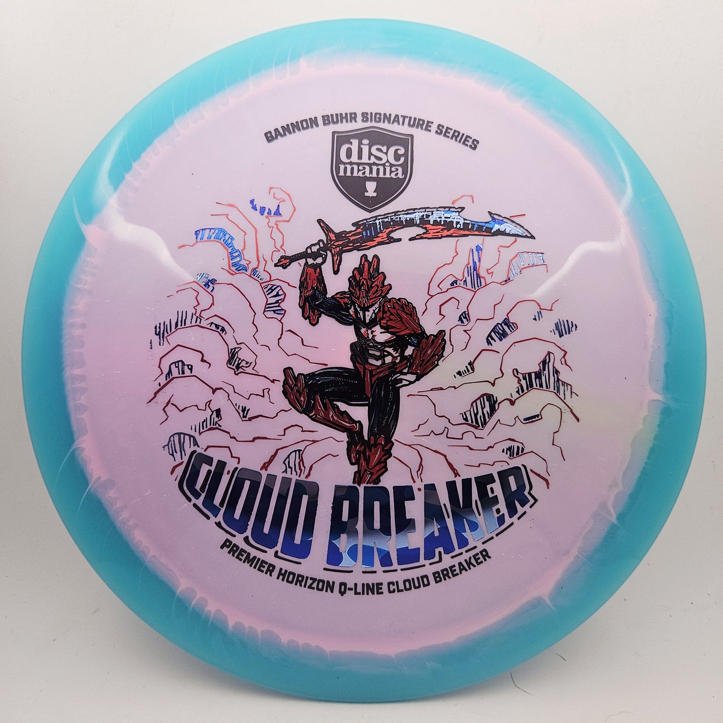 #19564 175g Pink / Turquoise, Gannon Buhr Signature Series Premier Horizon Q-Line Cloud Breaker - Gannon Buhr Signature Series Premier
