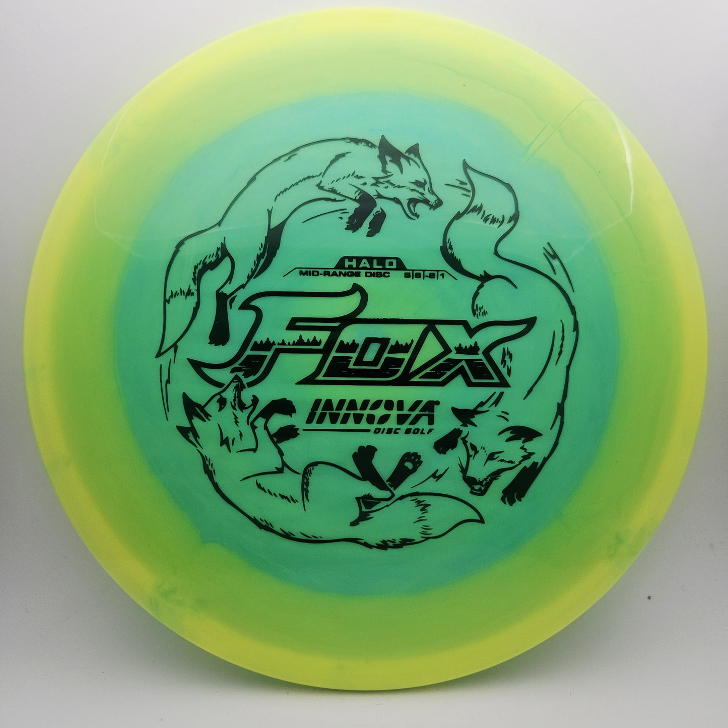 #18061 168g Teal / Dayglo Halo Star Fox