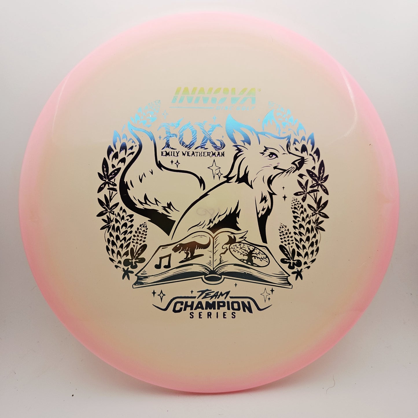 #17594 180g Pink / Glow, Emily Weatherman Tour Series Proto Glow Halo Champion Fox - Emily Weatherman Tour Series