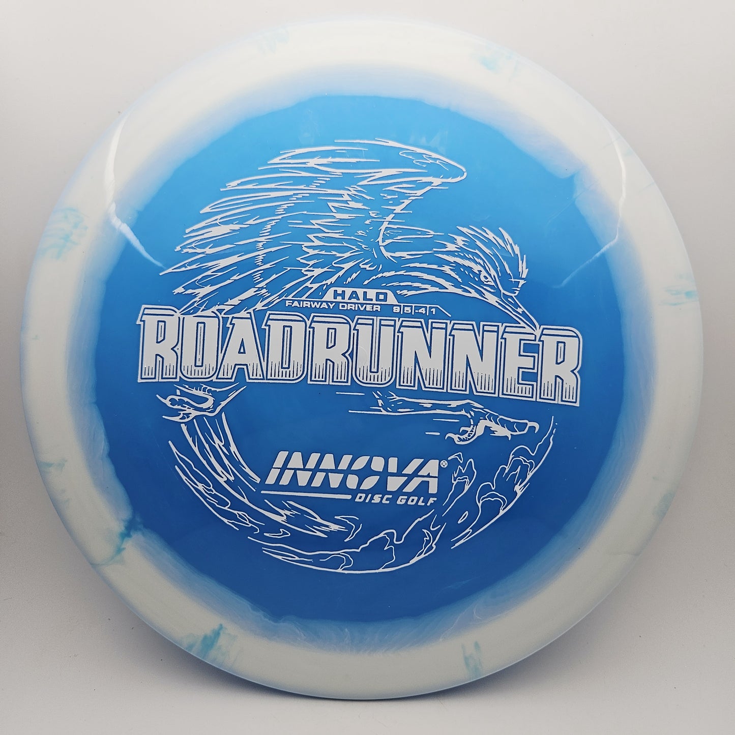 #15915 159g Blue / White Halo Star Roadrunner
