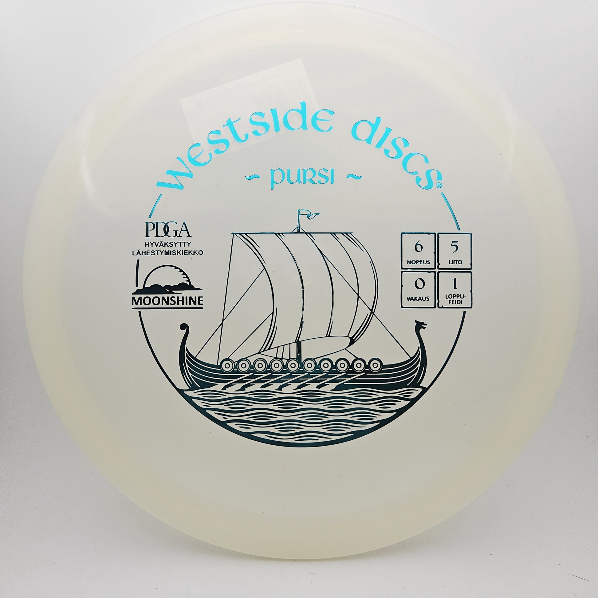 #16948 177g Glow, Pursi Stamp Moonshine Warship