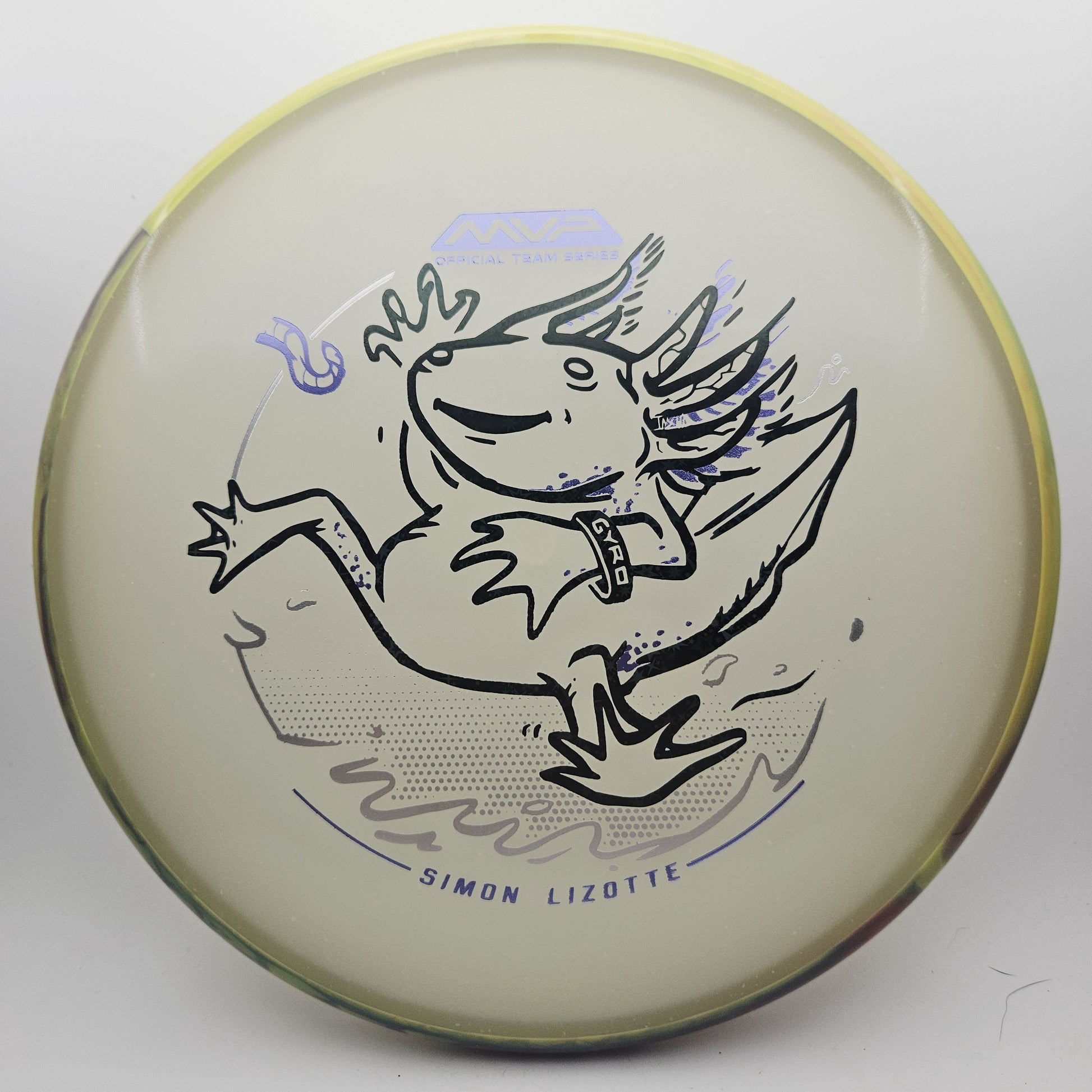 #16294 172g Green / Blue Glow, Simon Lizotte Tour Series Particle Eclipse Pixel