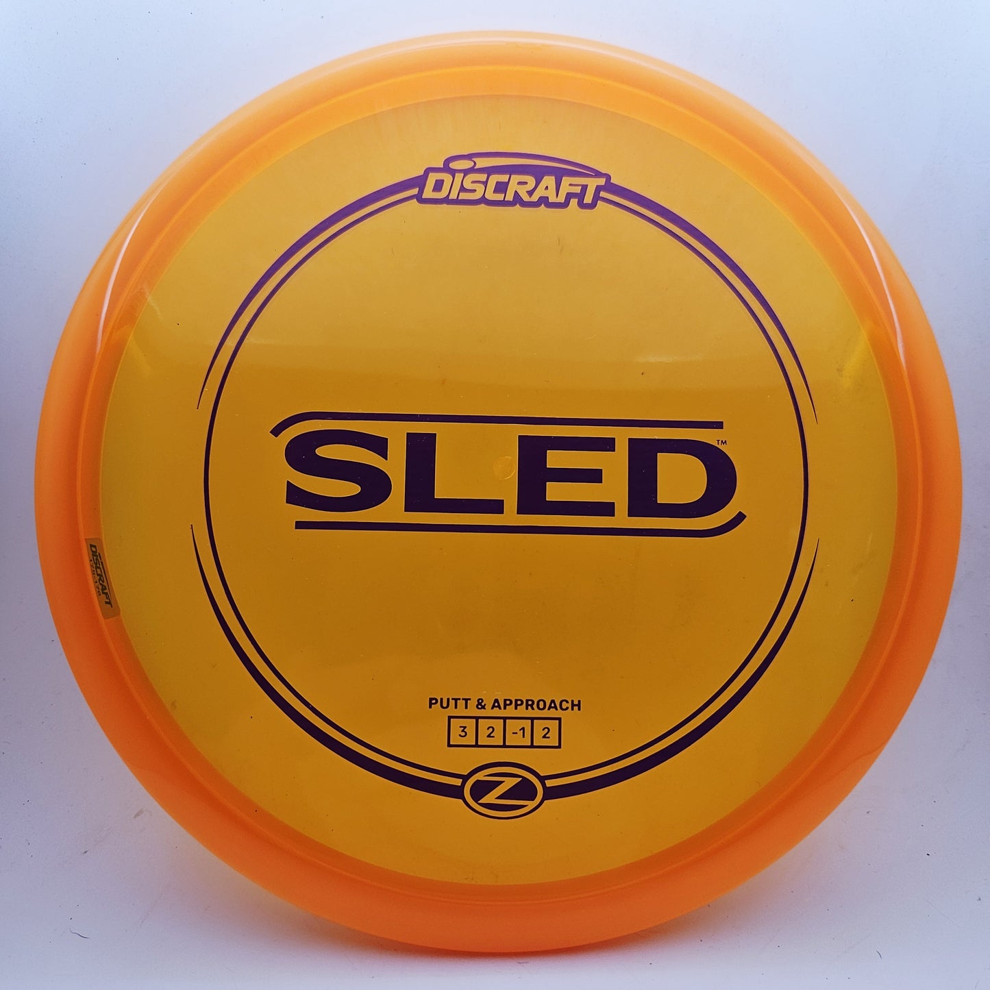 #20607 175-176g Orange Z Sled