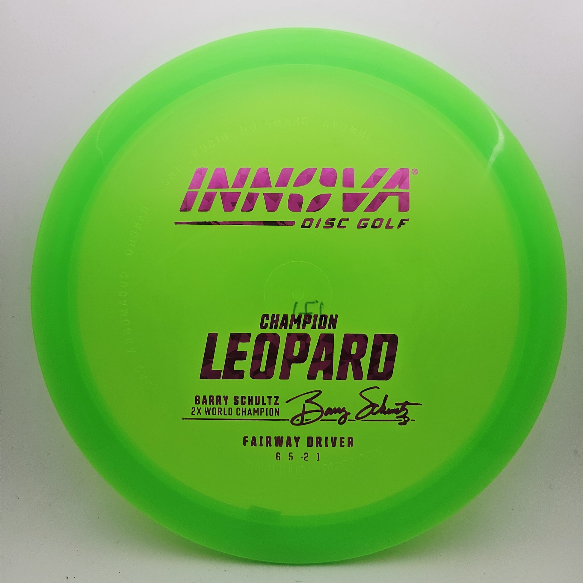 #18133 171g Green Champion Leopard