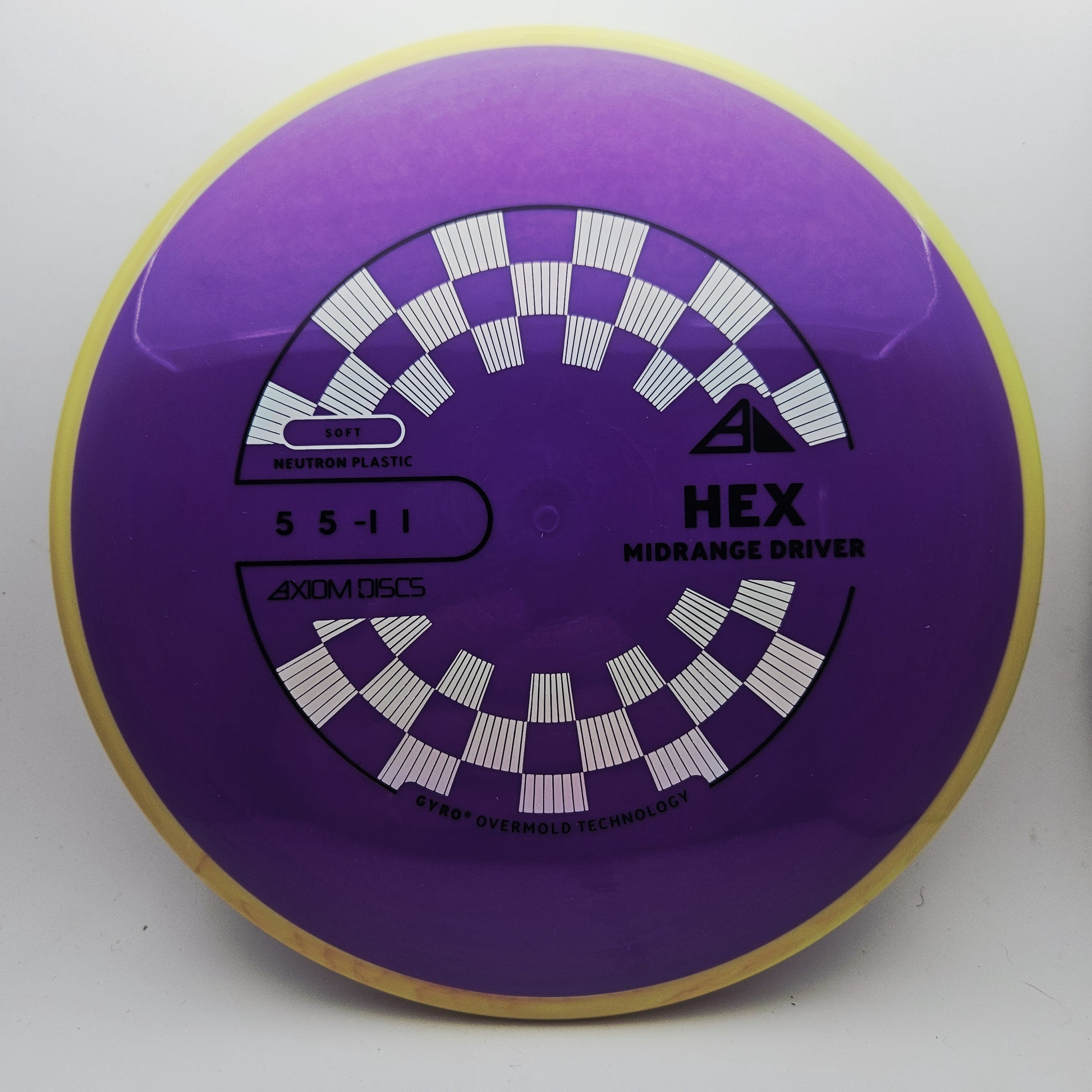 #17865 176g Purple / Yellow PLC Soft Neutron Hex