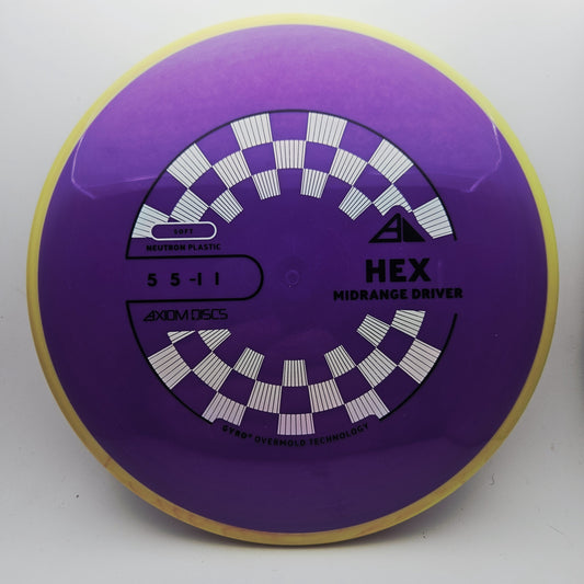 #17865 176g Purple / Yellow PLC Neutron Soft Hex