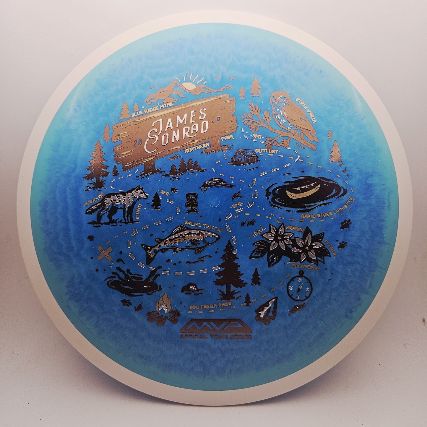 #18842 162g Blue, James Conrad Team Series Fission Trail - James Conrad Team Series