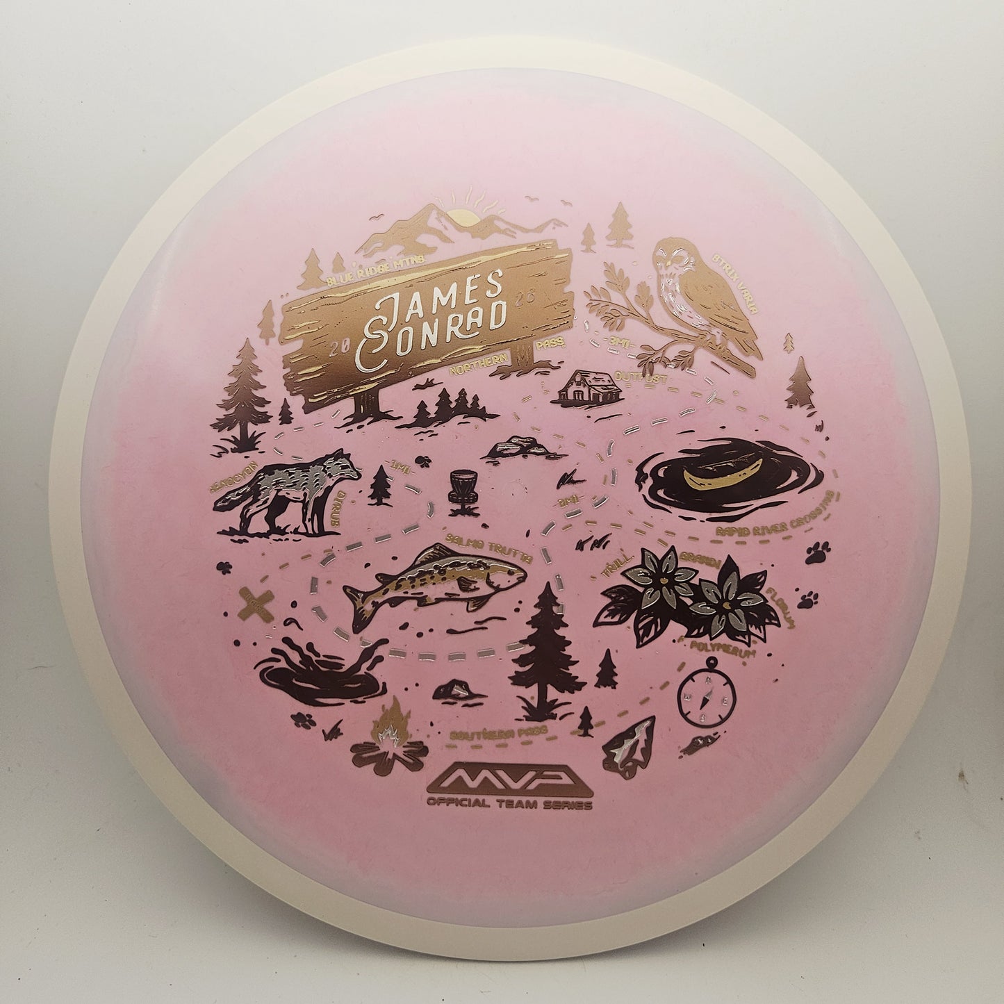 #18821 167g Pink, James Conrad Team Series Fission Trail - James Conrad Team Series