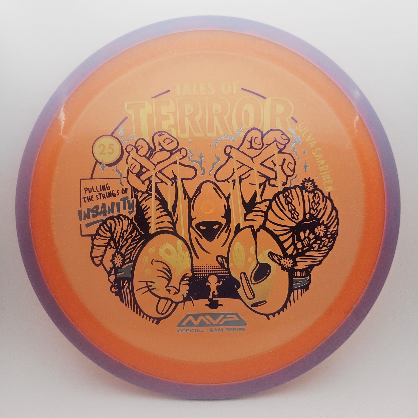 #15509 173g Orange / Purple, Tales of Terror - Halloween 2025 - Silva Saarinen Particle Glow Proton Insanity