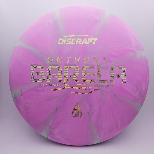 #12796 173-174g Pink, Anthony Barela Swirl CT Focus