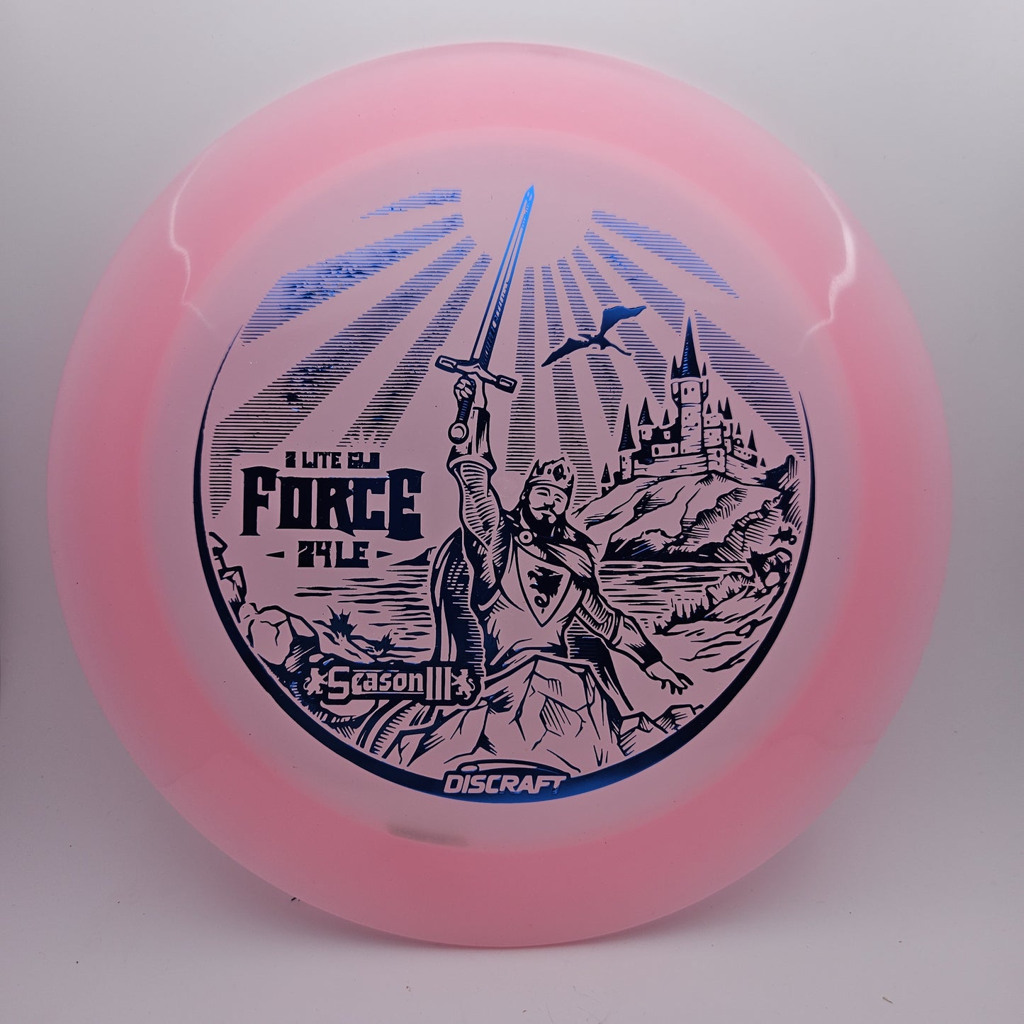 #6452 164-166g Pink, Ledgestone 2024 Z Lite Force - Ledgestone 2024