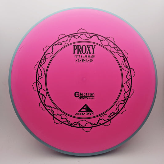 #16579 172g Pink / Teal Electron Soft Proxy