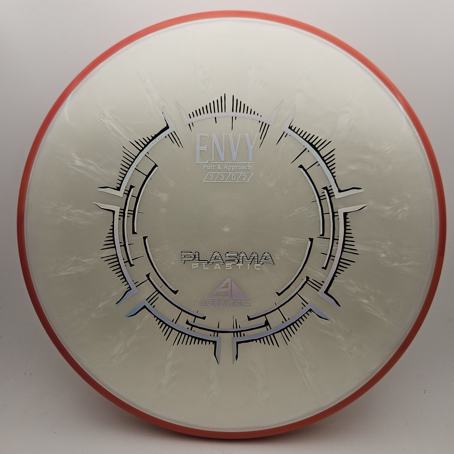 #10384 172g Silver / Red Plasma Envy