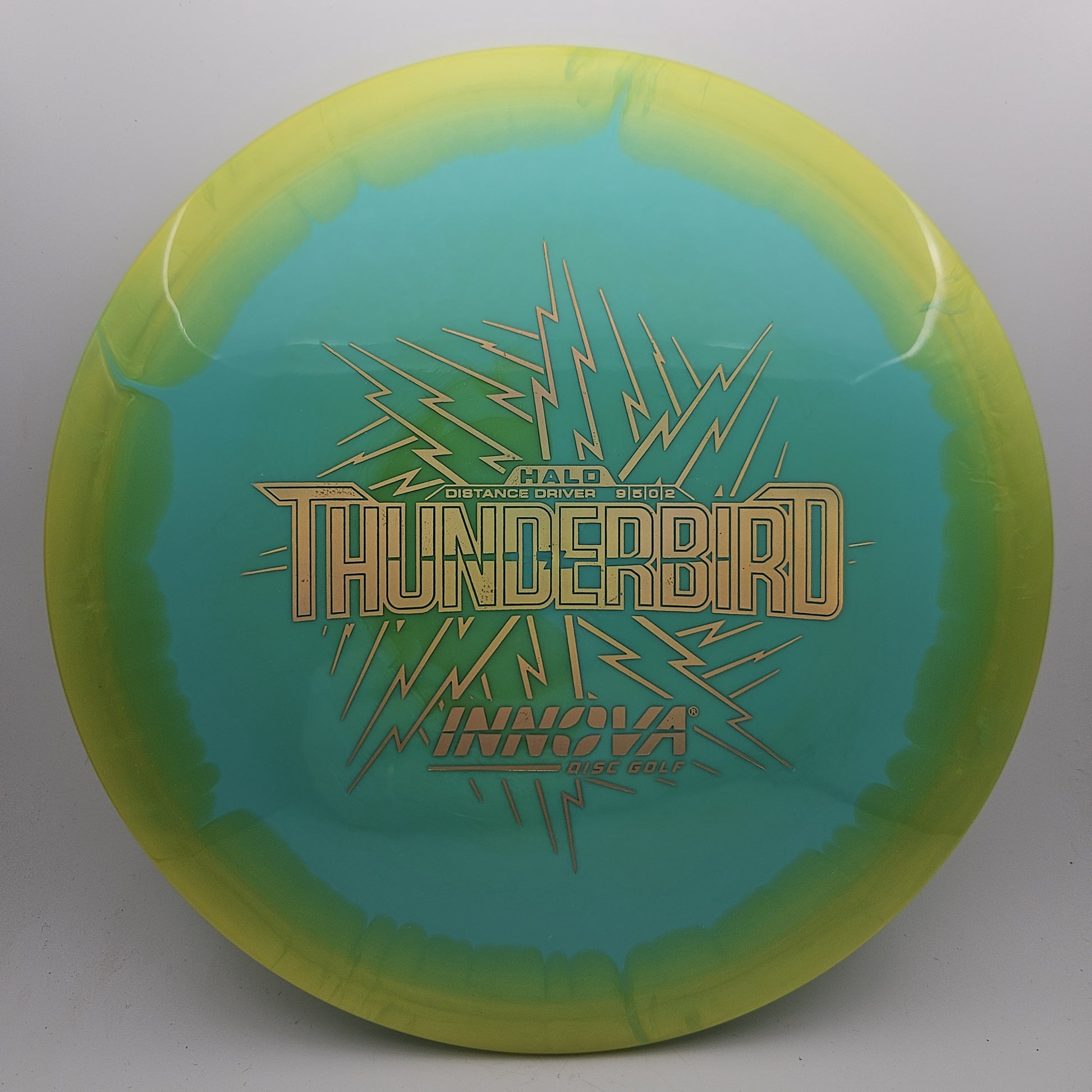 #9531 172g Blue / Green Halo Star Thunderbird