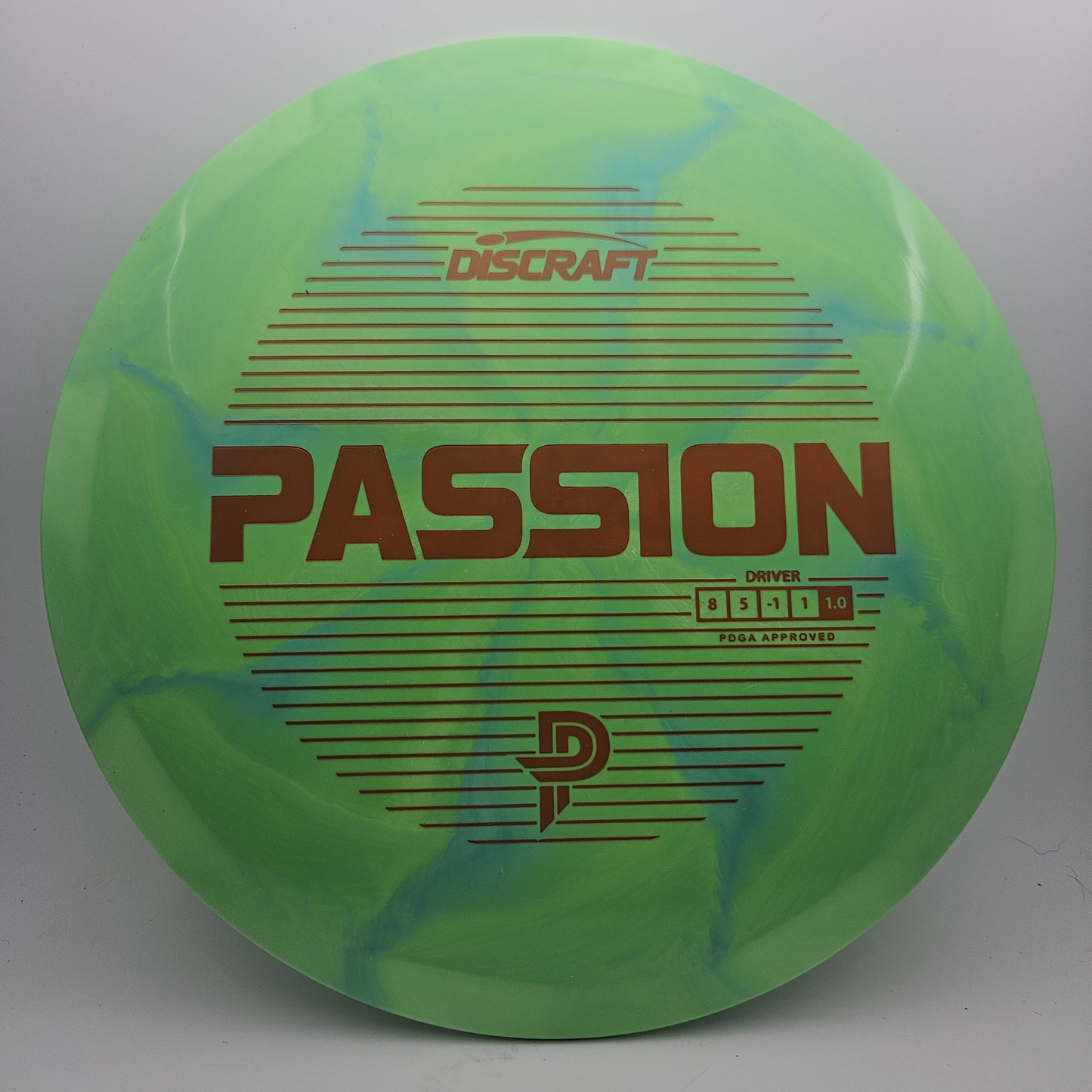 #6507 170-172g Green Swirl ESP Passion