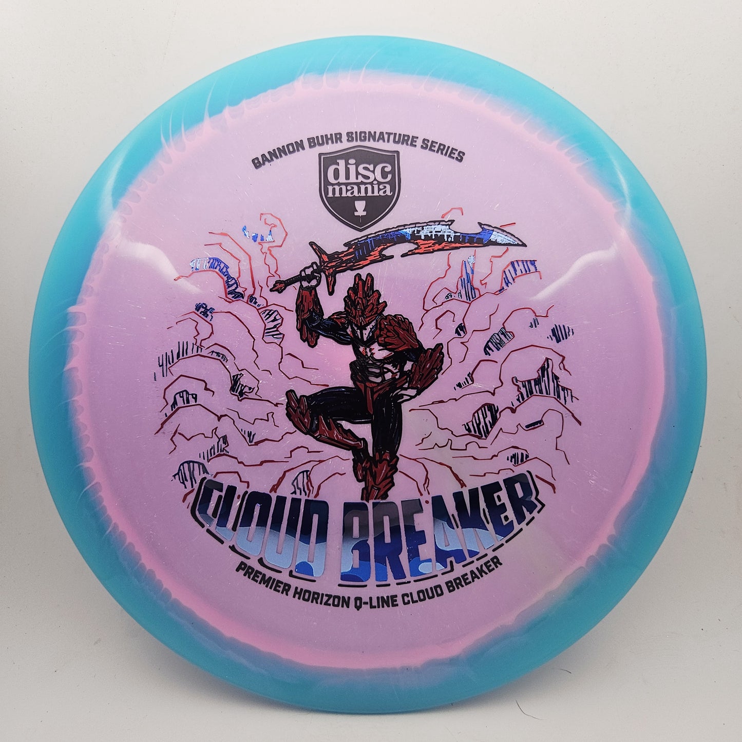 #19562 175g Pink / Turquoise, Gannon Buhr Signature Series Premier Horizon Q-Line Cloud Breaker - Gannon Buhr Signature Series Premier