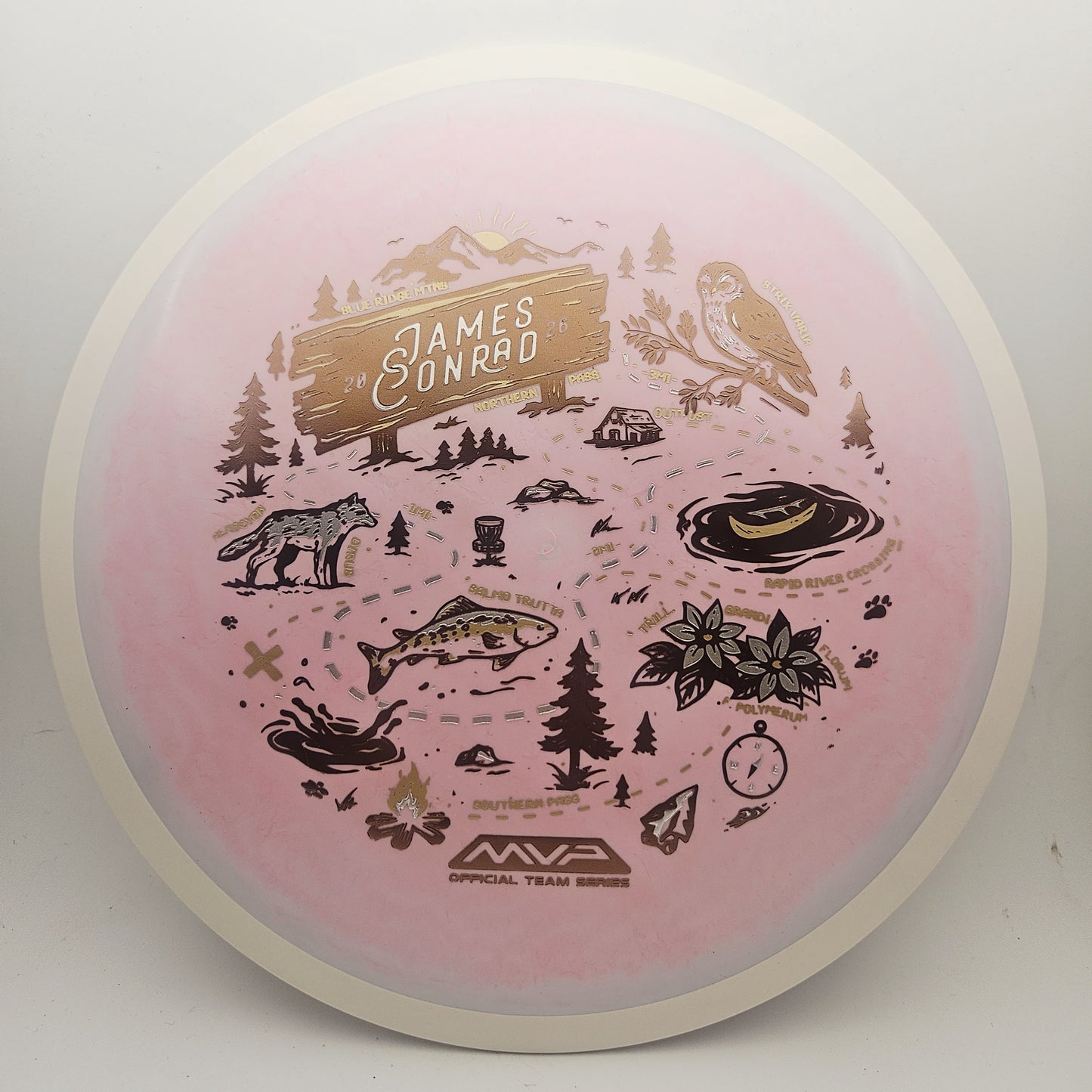 #18819 158g Pink, James Conrad Team Series Fission Trail - James Conrad Team Series