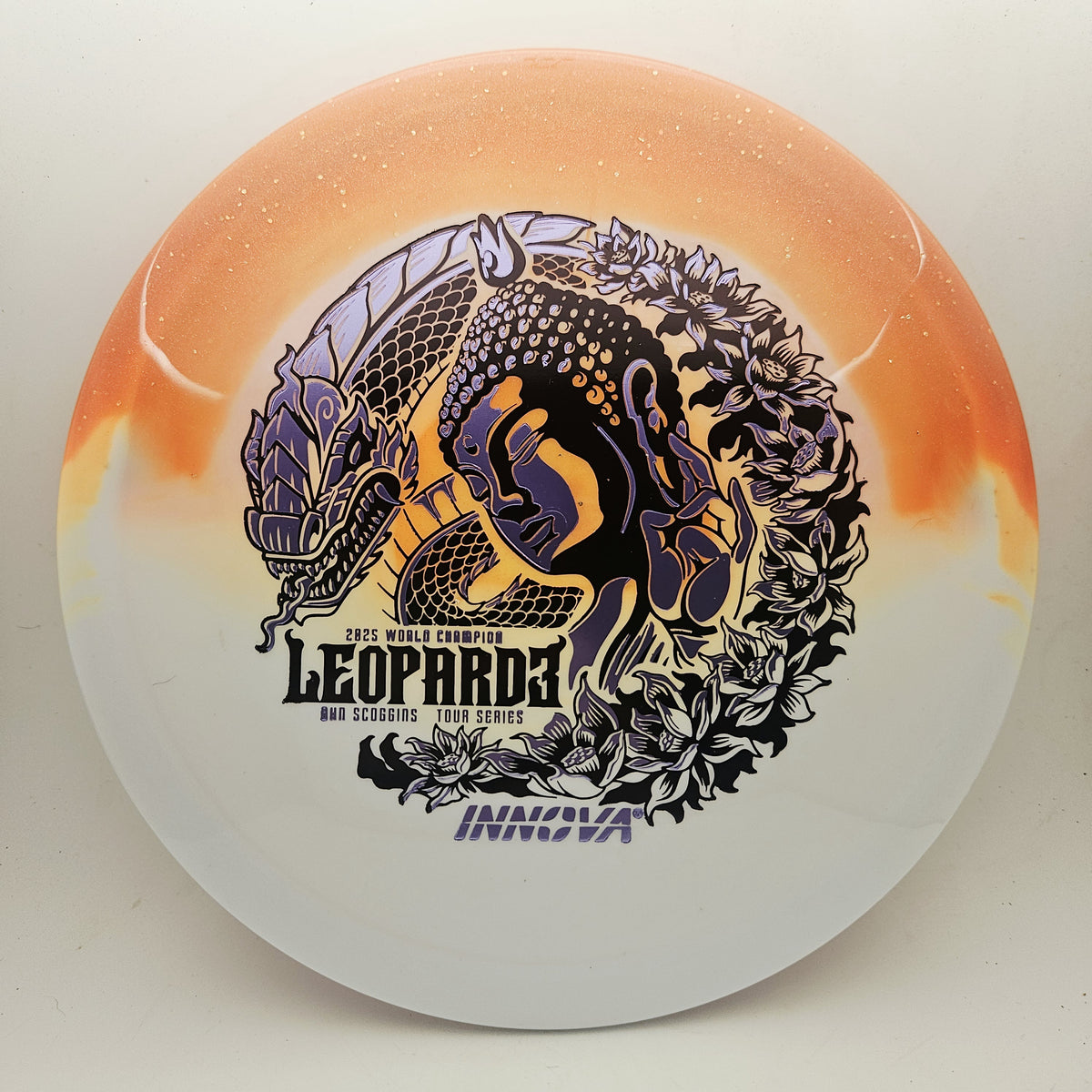 #20953 173-5g Orange, Ohn Scoggins Duo Leopard3 - Ohn Scoggins