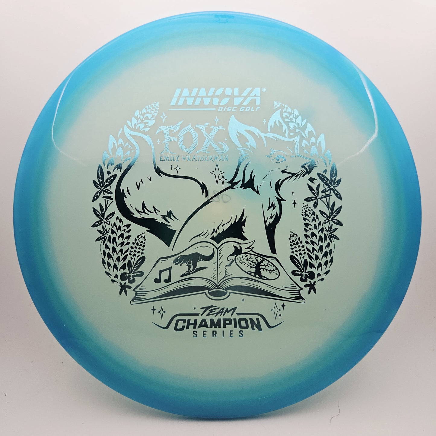 #17599 180g Blue / Glow, Emily Weatherman Tour Series Proto Glow Halo Champion Fox - Emily Weatherman Tour Series