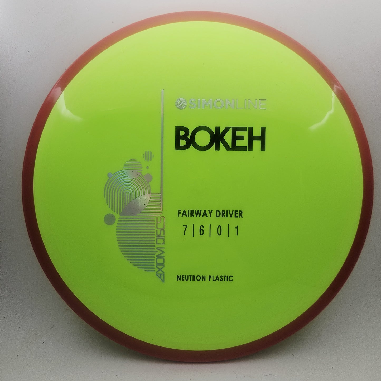 #20006 172g Dayglo / Red PLC Neutron Bokeh