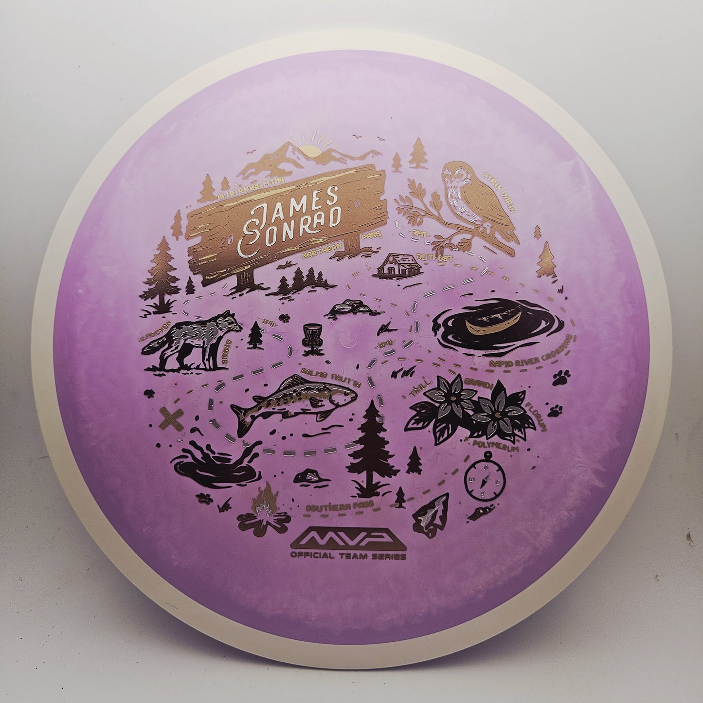 #18838 160g Purple, James Conrad Team Series Fission Trail - James Conrad Team Series