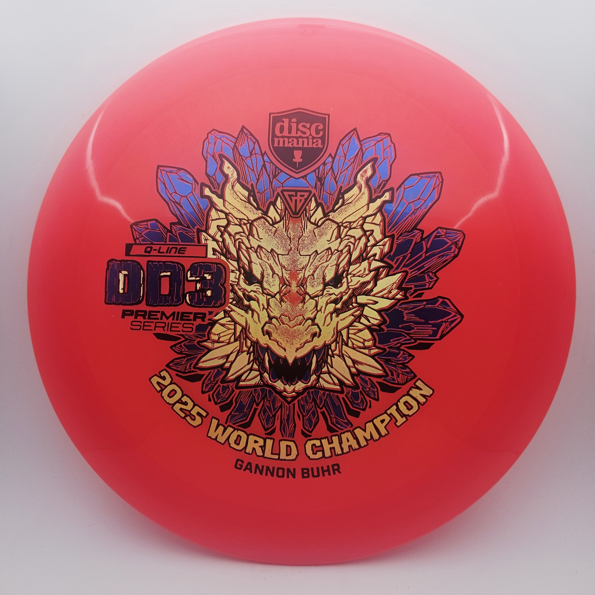 #15849 173g Red, Gannon Buhr World Champion Q-Line DD3