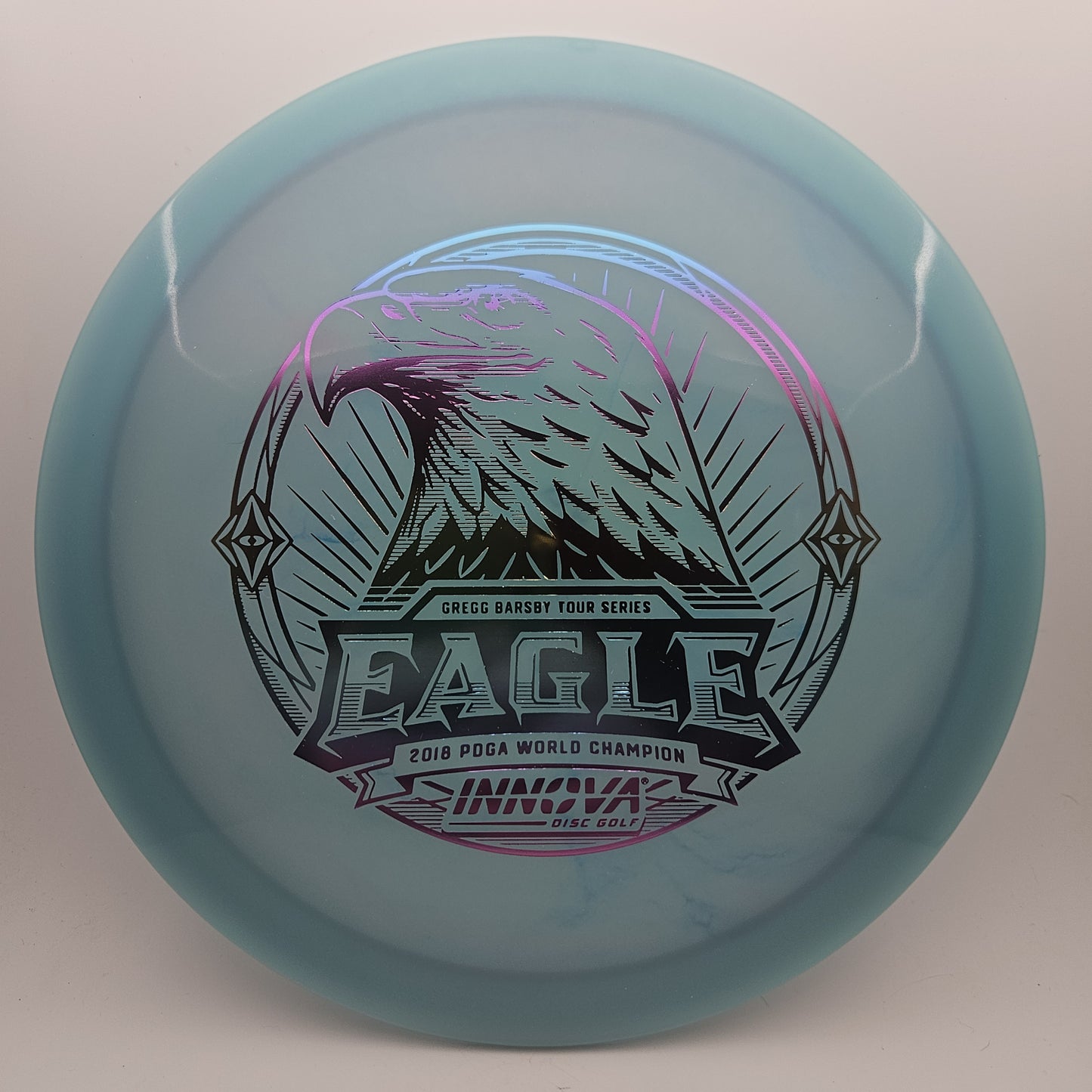 #10977 173-175g Blue, Gregg Barsby Tour Series Proto Glow Champion Eagle - Gregg Barsby Team Series