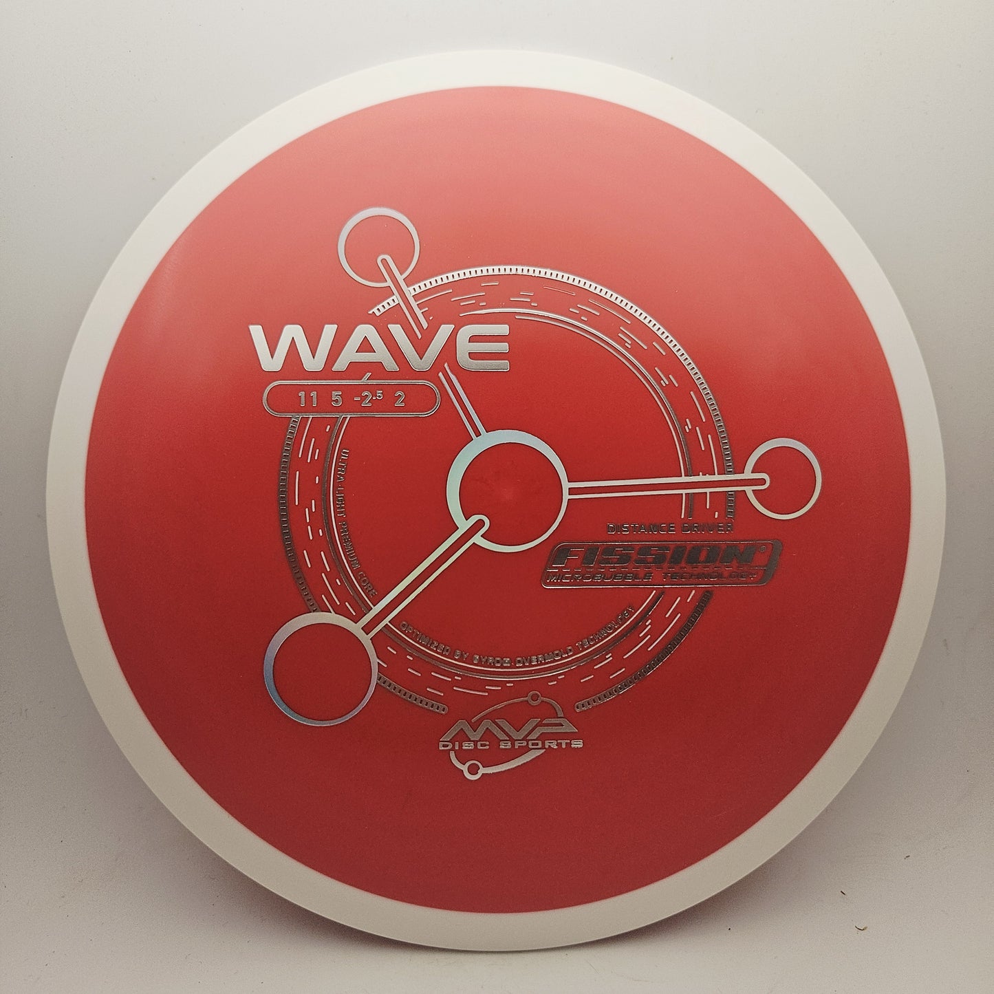 #19179 142g Red PLC Fission Wave
