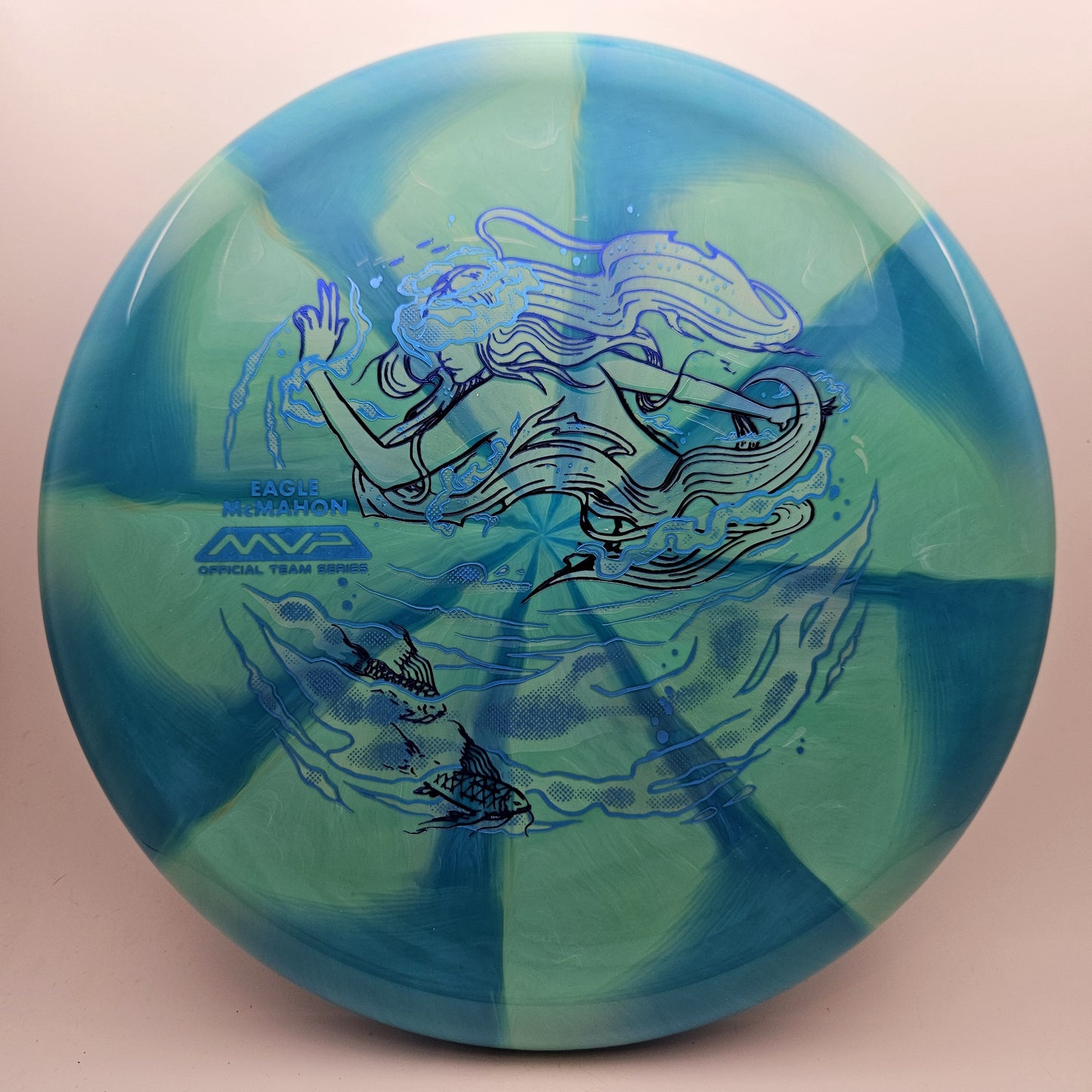 #10725 168g Teal, Eagle McMahon Team Series Cosmic Neutron Range