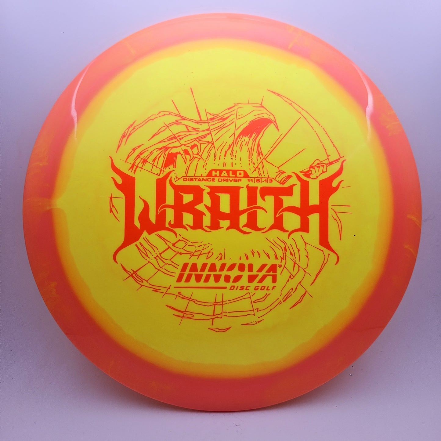 #9297 170g Yellow / Pink Halo Star Wraith