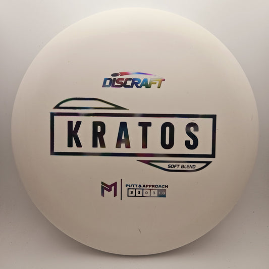#11907 173-174g White Putter Soft Kratos