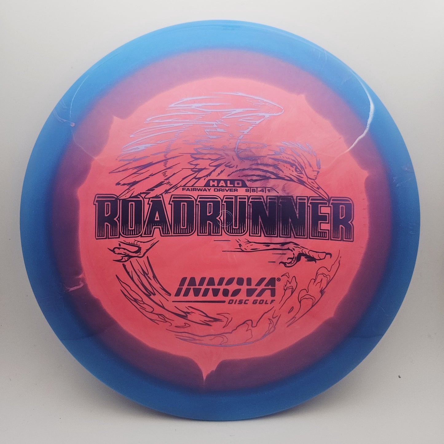 #18063 156g Pink / Blue Halo Star Roadrunner