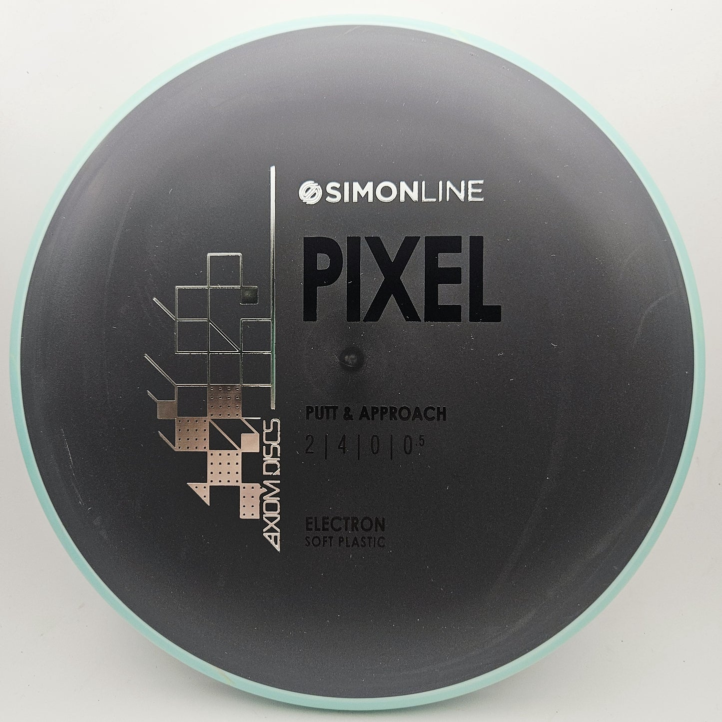 #19841 174g Black / Teal Electron Pixel