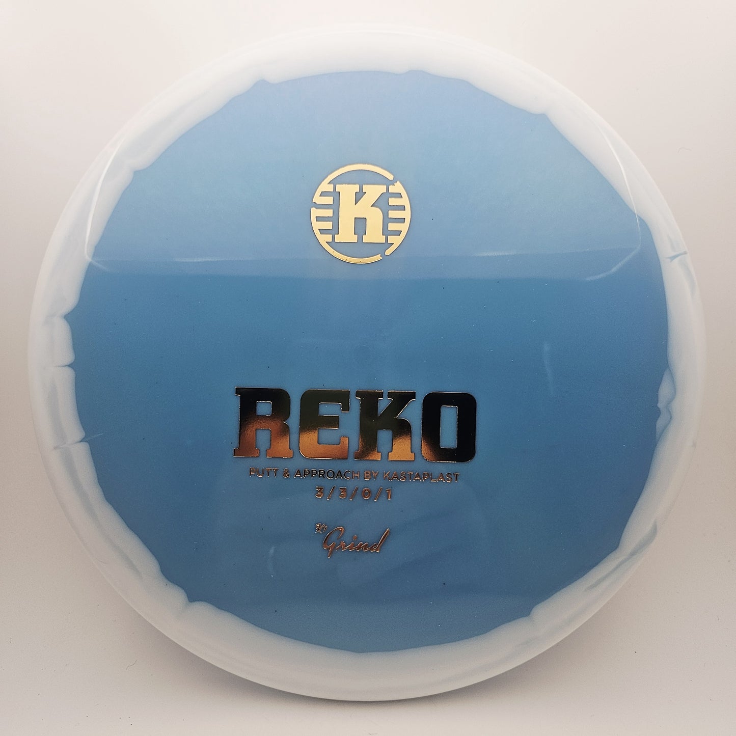 #17013 176g Blue / White K1 Grind Reko