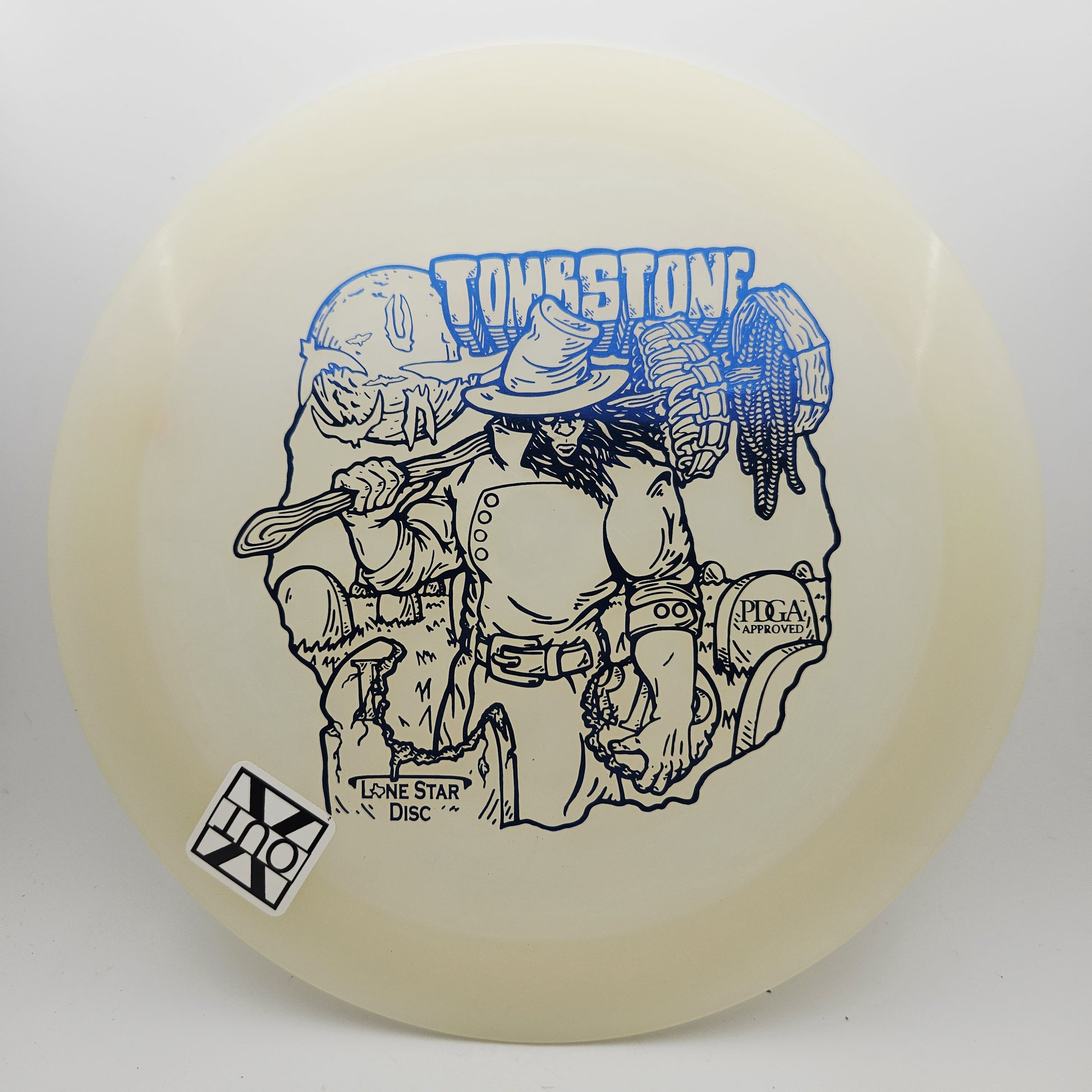 #14225 173g Glow, X-Out Bravo Glow Tombstone