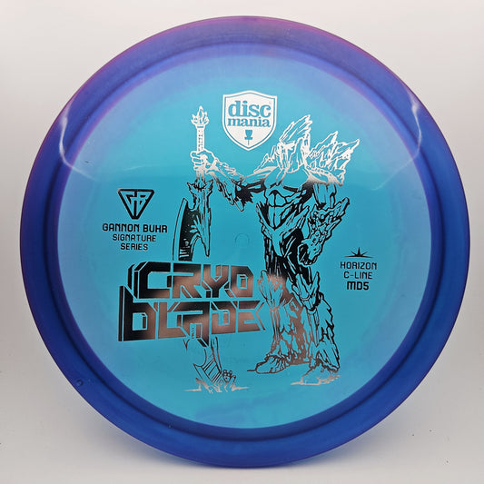 #15268 174g Blue / Purple, Gannon Buhr Signature Series MD5 Horizon C-Line Cryo Blade
