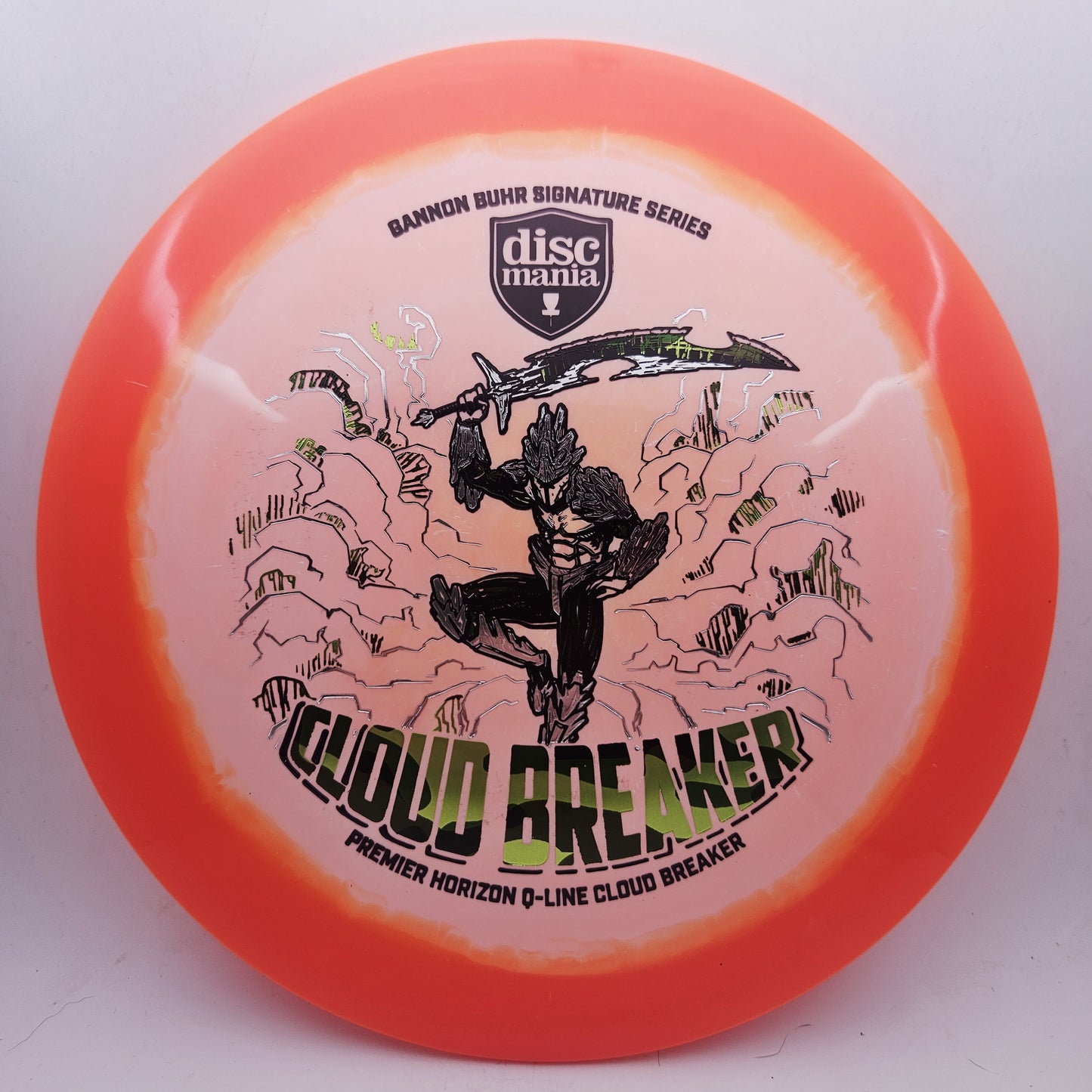 #19575 175g White / Orange, Gannon Buhr Signature Series Premier Horizon Q-Line Cloud Breaker - Gannon Buhr Signature Series Premier
